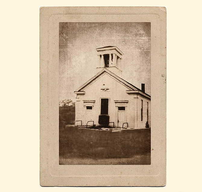 historic photo of the chapel